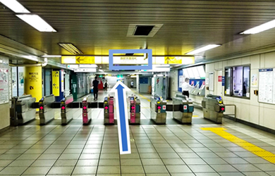徒歩ルート(麹町駅4番出口利用)1