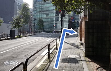 徒歩ルート(麹町駅4番出口利用)7