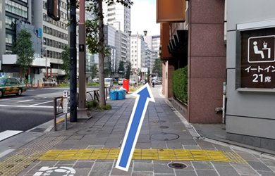 徒歩ルート(麹町駅4番出口利用)8