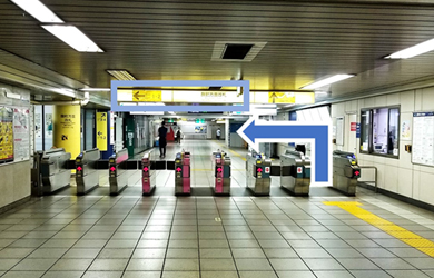バリアフリールート(麹町駅エレベーター利用)1