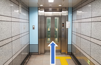 バリアフリールート(麹町駅エレベーター利用)3
