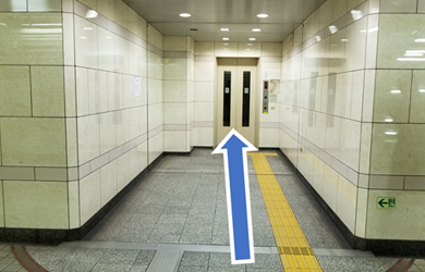 バリアフリールート(麹町駅エレベーター利用)6