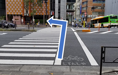 バリアフリールート(麹町駅エレベーター利用)8