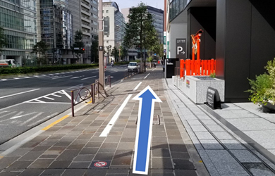バリアフリールート(麹町駅エレベーター利用)9